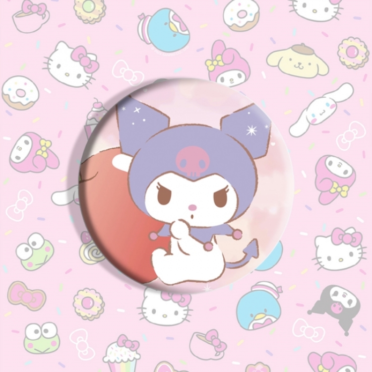Sanrio Anime tinplate brooch badge price for 5 pcs