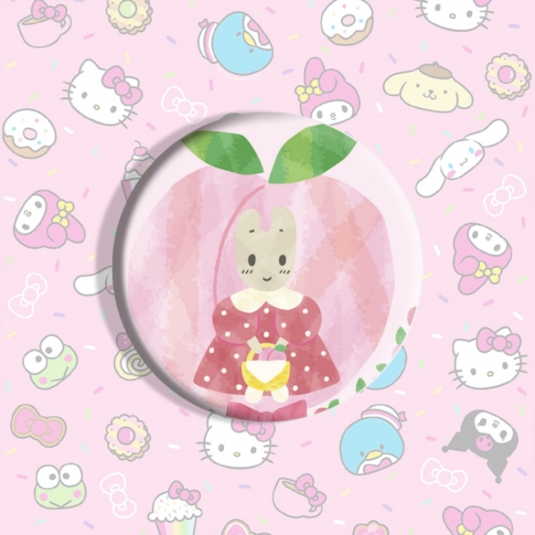 Sanrio Anime tinplate brooch badge price for 5 pcs