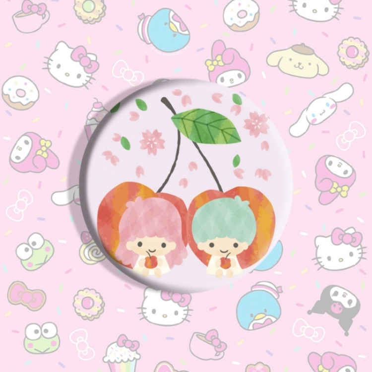 Sanrio Anime tinplate brooch badge price for 5 pcs