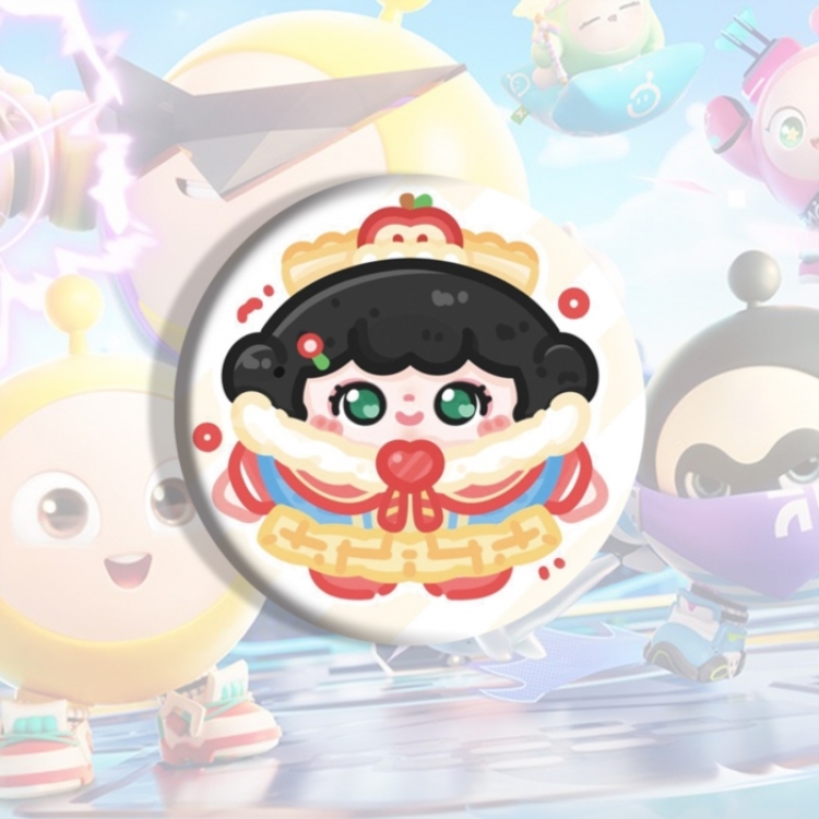 Eggy Party Anime tinplate brooch badge price for 5 pcs