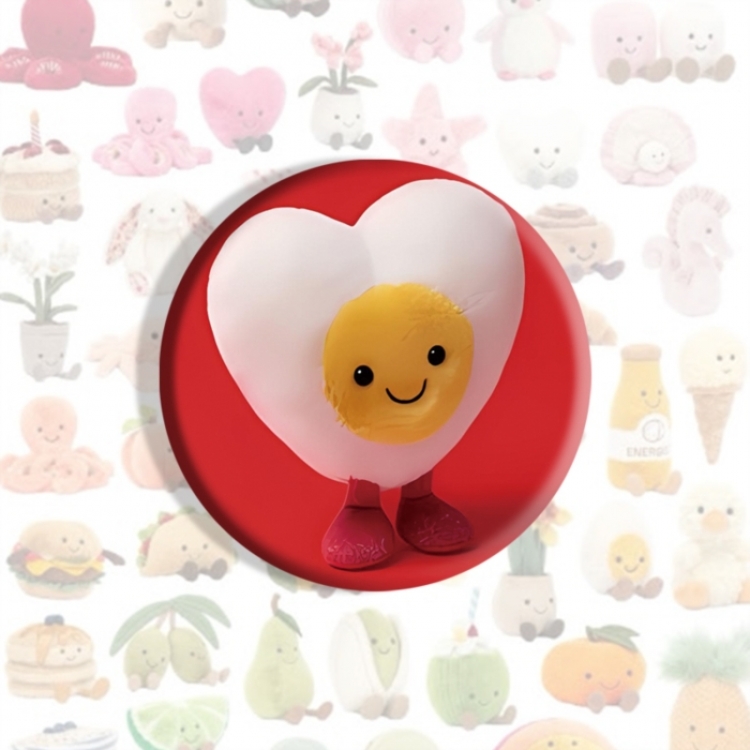 Jellycat Anime tinplate brooch badge price for 5 pcs
