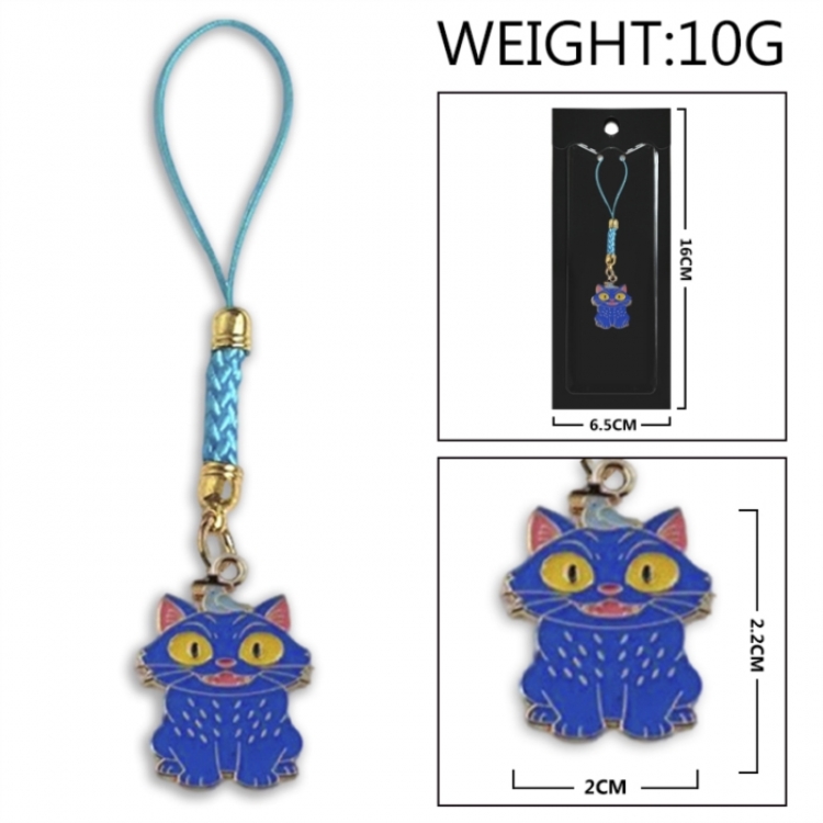 K-Pop:Demon Hunters Anime peripheral colorful drip oil alloy machine rope pendant price for 5 pcs