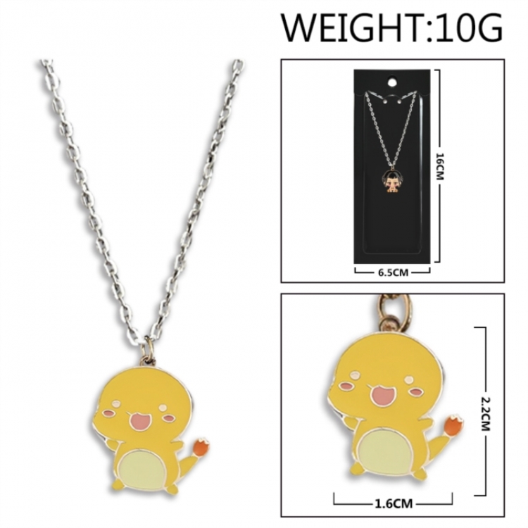Pokemon Anime peripheral colorful drip oil alloy necklace price for 5 pcs