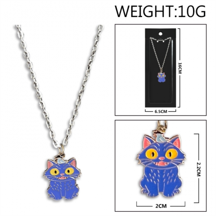 K-Pop:Demon Hunters Anime peripheral colorful drip oil alloy necklace price for 5 pcs