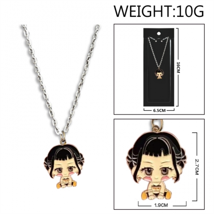 K-Pop:Demon Hunters Anime peripheral colorful drip oil alloy necklace price for 5 pcs