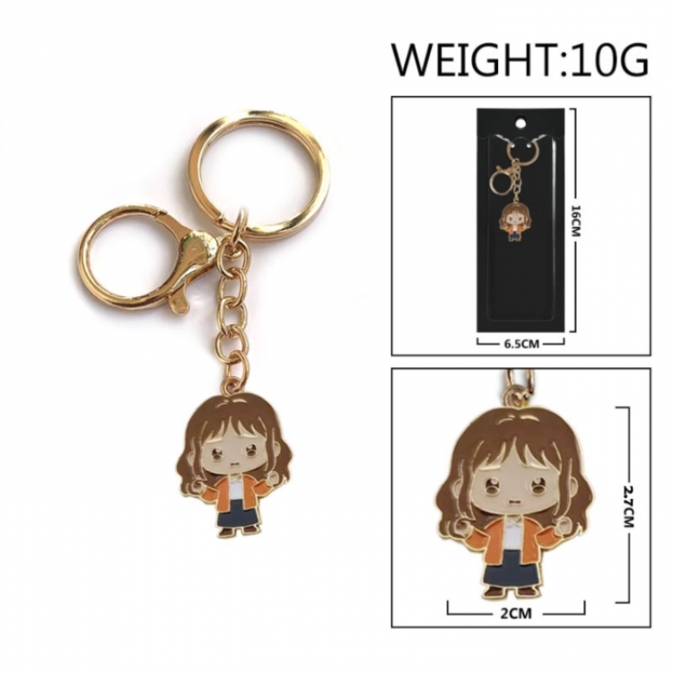 Stranger Things Anime peripheral colorful drip oil alloy keychain pendant price for 5 pcs