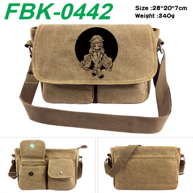 Toilet-bound Hanako-kun  Anime peripheral canvas shoulder bag shoulder bag 28x20x7cm