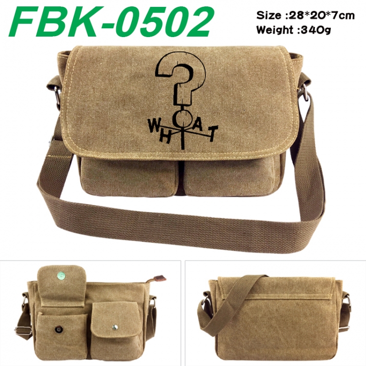 Gravity Falls Anime peripheral canvas shoulder bag shoulder bag 28x20x7cm