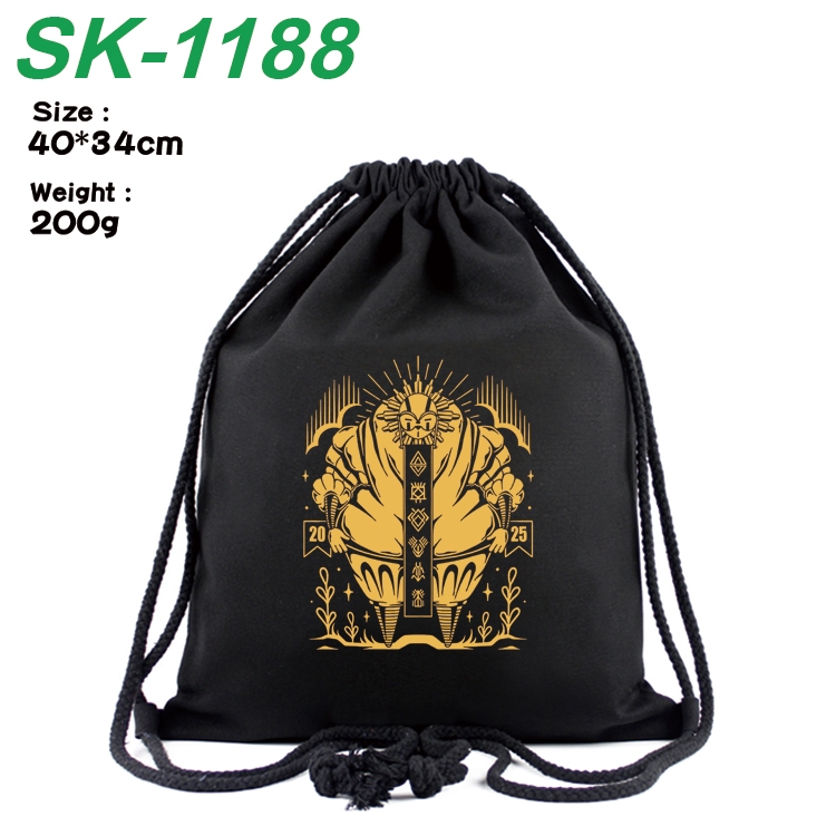 Clair Obscur: Expedition 33  Anime Coloring Book Drawstring Backpack 40X34cm 200g