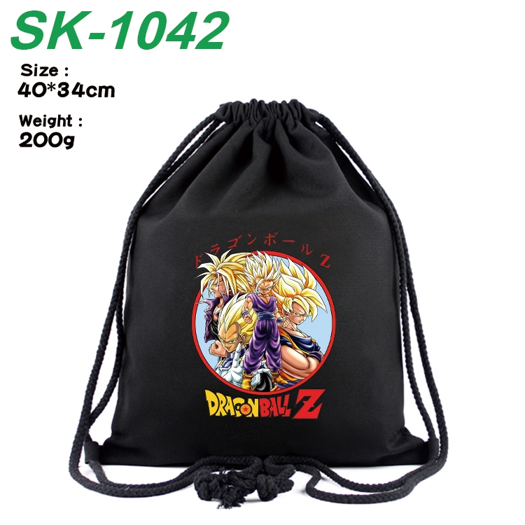 DRAGON BALL Anime Coloring Book Drawstring Backpack 40X34cm 200g