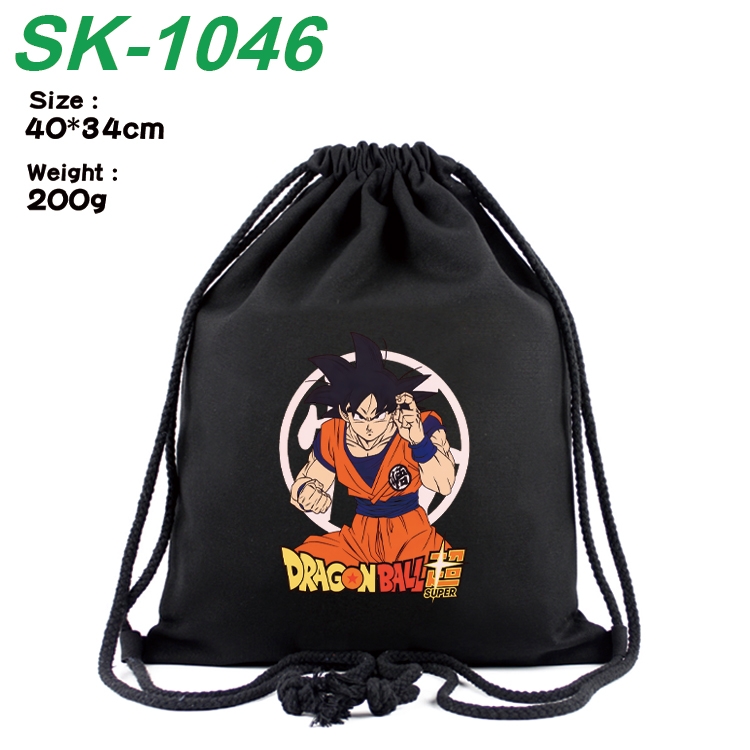 DRAGON BALL Anime Coloring Book Drawstring Backpack 40X34cm 200g