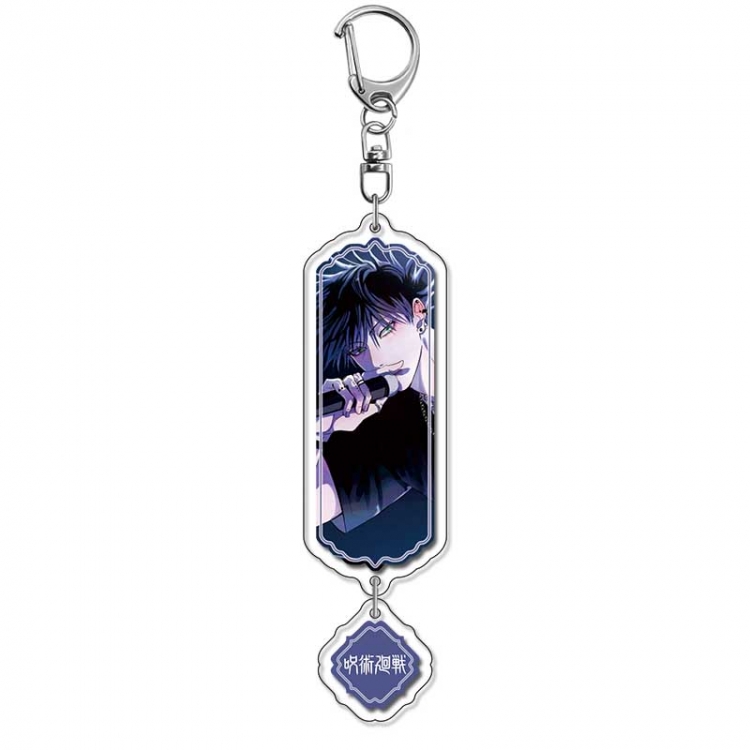 Jujutsu Kaisen Anime peripheral acrylic keychain Long pendant 8.5cm price for 5 pcs