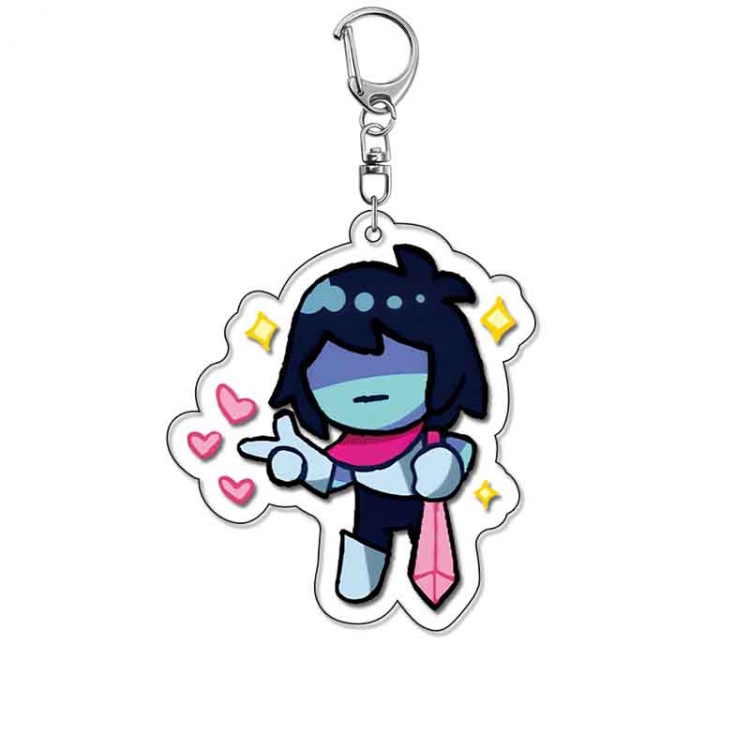 Triangular Rune Anime Acrylic Keychain Charm price for 5 pcs