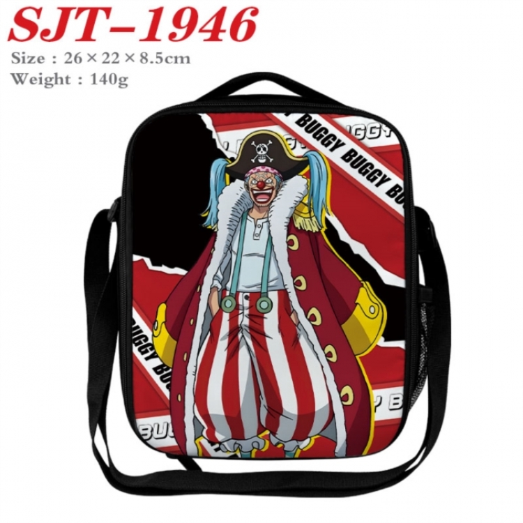 One Piece Anime Lunch Bag Crossbody Bag 26x22x8.5cm 