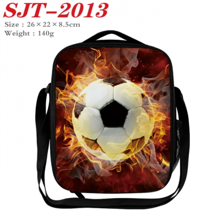 Football Anime Lunch Bag Crossbody Bag 26x22x8.5cm 