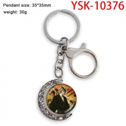 Bleach Anime double-sided crystal rotating gemstone keychain pendant price for 5 pcs