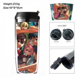 DANDADAN Anime double-layer insulated water bottle and cup 350ML