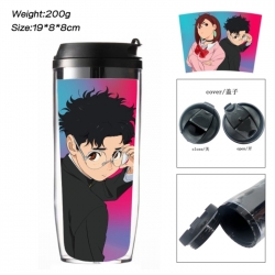 DANDADAN Anime double-layer insulated water bottle and cup 350ML