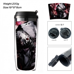 Tokyo Ghoul Anime double-layer insulated water bottle and cup 350ML