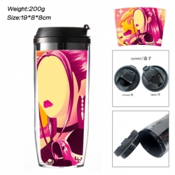 K-Pop:Demon Hunters Anime double-layer insulated water bottle and cup 350ML