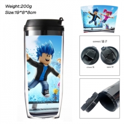 Roblox Anime double-layer insulated water bottle and cup 350ML