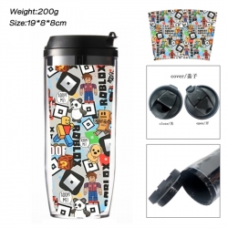 Roblox Anime double-layer insulated water bottle and cup 350ML
