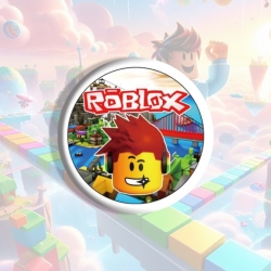 Roblox Anime tinplate brooch badge price for 5 pcs