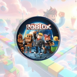 Roblox Anime tinplate brooch badge price for 5 pcs