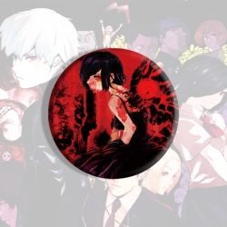 Tokyo Ghoul Anime tinplate brooch badge price for 5 pcs