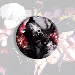 Tokyo Ghoul Anime tinplate brooch badge price for 5 pcs