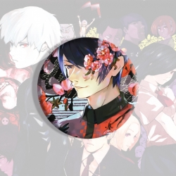 Tokyo Ghoul Anime tinplate brooch badge price for 5 pcs