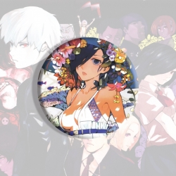 Tokyo Ghoul Anime tinplate brooch badge price for 5 pcs