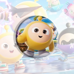 Eggy Party Anime tinplate brooch badge price for 5 pcs