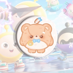 Eggy Party Anime tinplate brooch badge price for 5 pcs