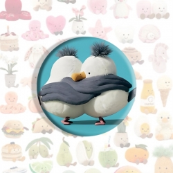 Jellycat Anime tinplate brooch badge price for 5 pcs