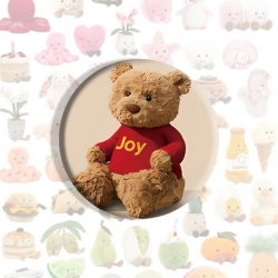 Jellycat Anime tinplate brooch badge price for 5 pcs