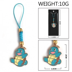 Pokemon Anime peripheral colorful drip oil alloy machine rope pendant price for 5 pcs