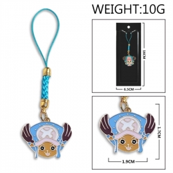 One Piece Anime peripheral colorful drip oil alloy machine rope pendant price for 5 pcs