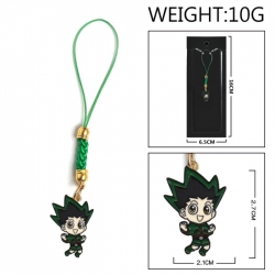 HunterXHunter Anime peripheral colorful drip oil alloy machine rope pendant price for 5 pcs