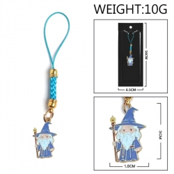The Lord of the Rings Anime peripheral colorful drip oil alloy machine rope pendant price for 5 pcs