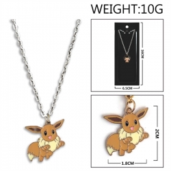 Pokemon Anime peripheral colorful drip oil alloy necklace price for 5 pcs