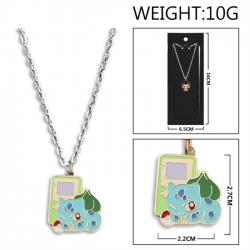 Pokemon Anime peripheral colorful drip oil alloy necklace price for 5 pcs