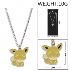 Pokemon Anime peripheral colorful drip oil alloy necklace price for 5 pcs