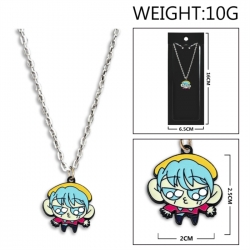 K-Pop:Demon Hunters Anime peripheral colorful drip oil alloy necklace price for 5 pcs