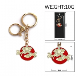 Stranger Things Anime peripheral colorful drip oil alloy keychain pendant price for 5 pcs