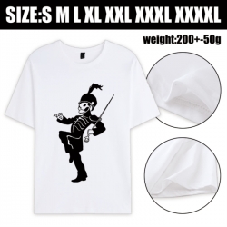 My chemical romance Anime printed pure cotton short sleeved T-shirt from S to 4XL