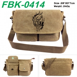 DANDADAN Anime peripheral canvas shoulder bag shoulder bag 28x20x7cm