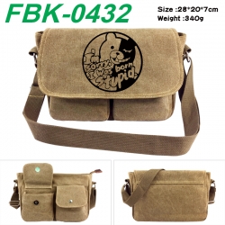 Dangan-Ronpa Anime peripheral canvas shoulder bag shoulder bag 28x20x7cm