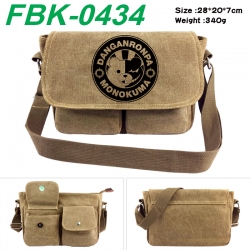 Dangan-Ronpa Anime peripheral canvas shoulder bag shoulder bag 28x20x7cm