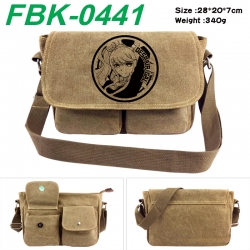 Dangan-Ronpa Anime peripheral canvas shoulder bag shoulder bag 28x20x7cm